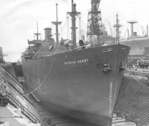 SS Patrick Henry una delle famose Liberty Ships