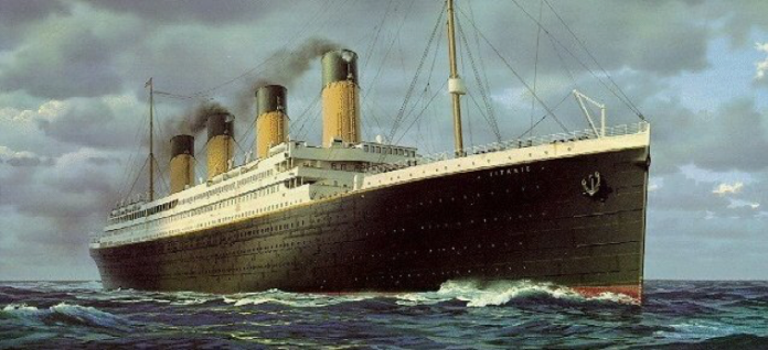 Titanic Paragonato A Una Nave Da Crociera