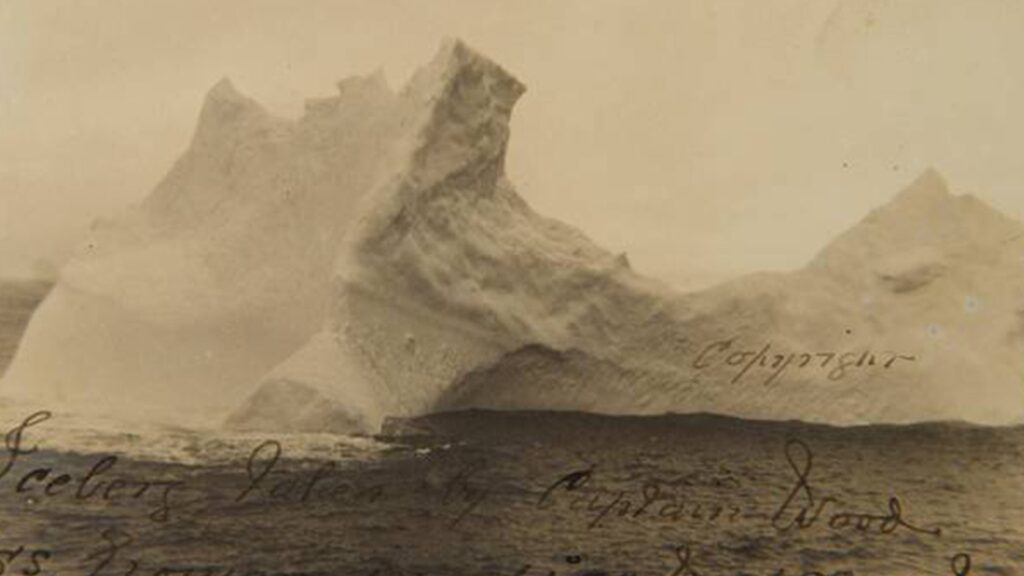 Iceberg Titanic foto