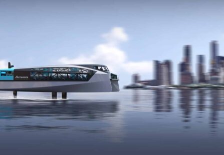 Le barche volanti di Artemis Technologies per abbattere le emissioni