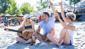 Festa sulla spiaggia