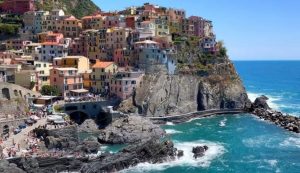 Uno scorcio di Manarola, in Liguria