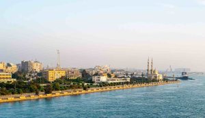 Panoramica sul Canale di Suez