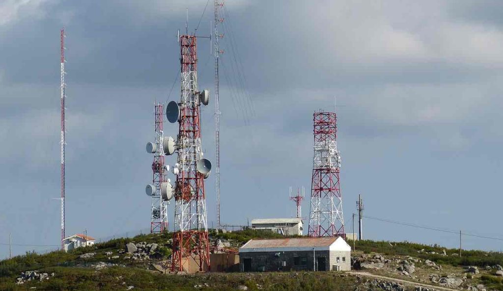 Gruppo di antenne per telecomunicazioni